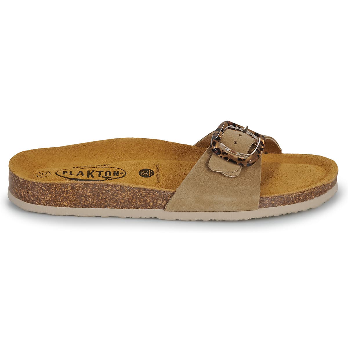 Women's Mules Plakton Beige