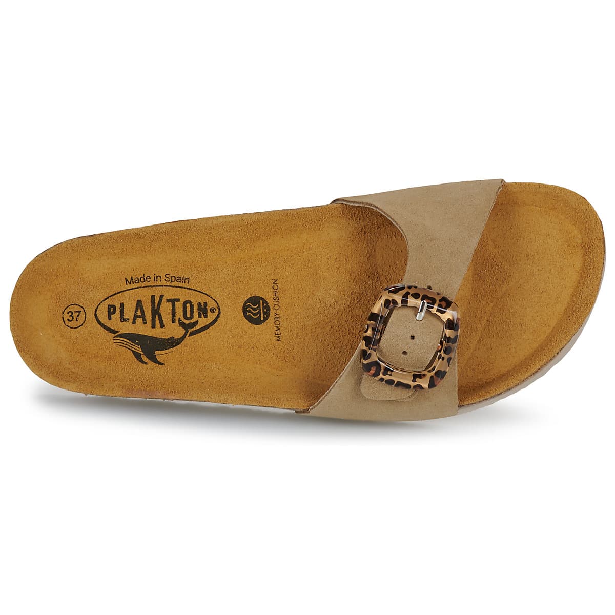 Women's Mules Plakton Beige