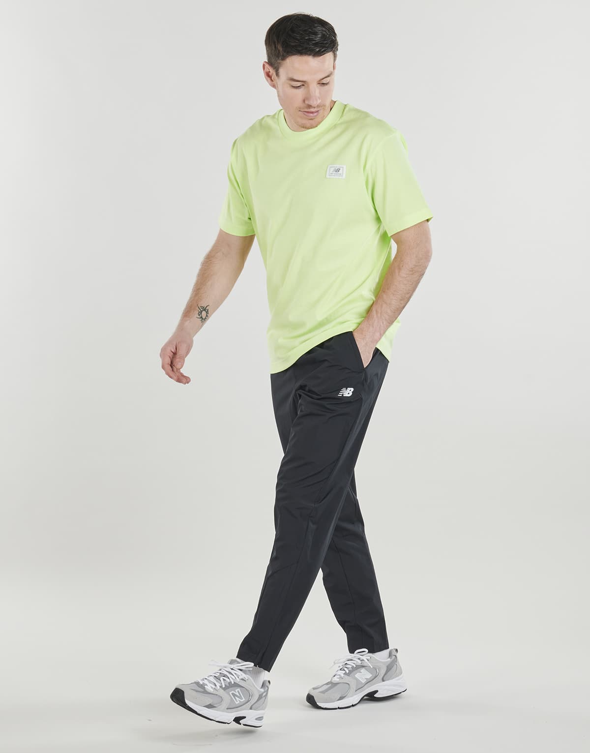 Men's T-Shirts New Balance Yellow