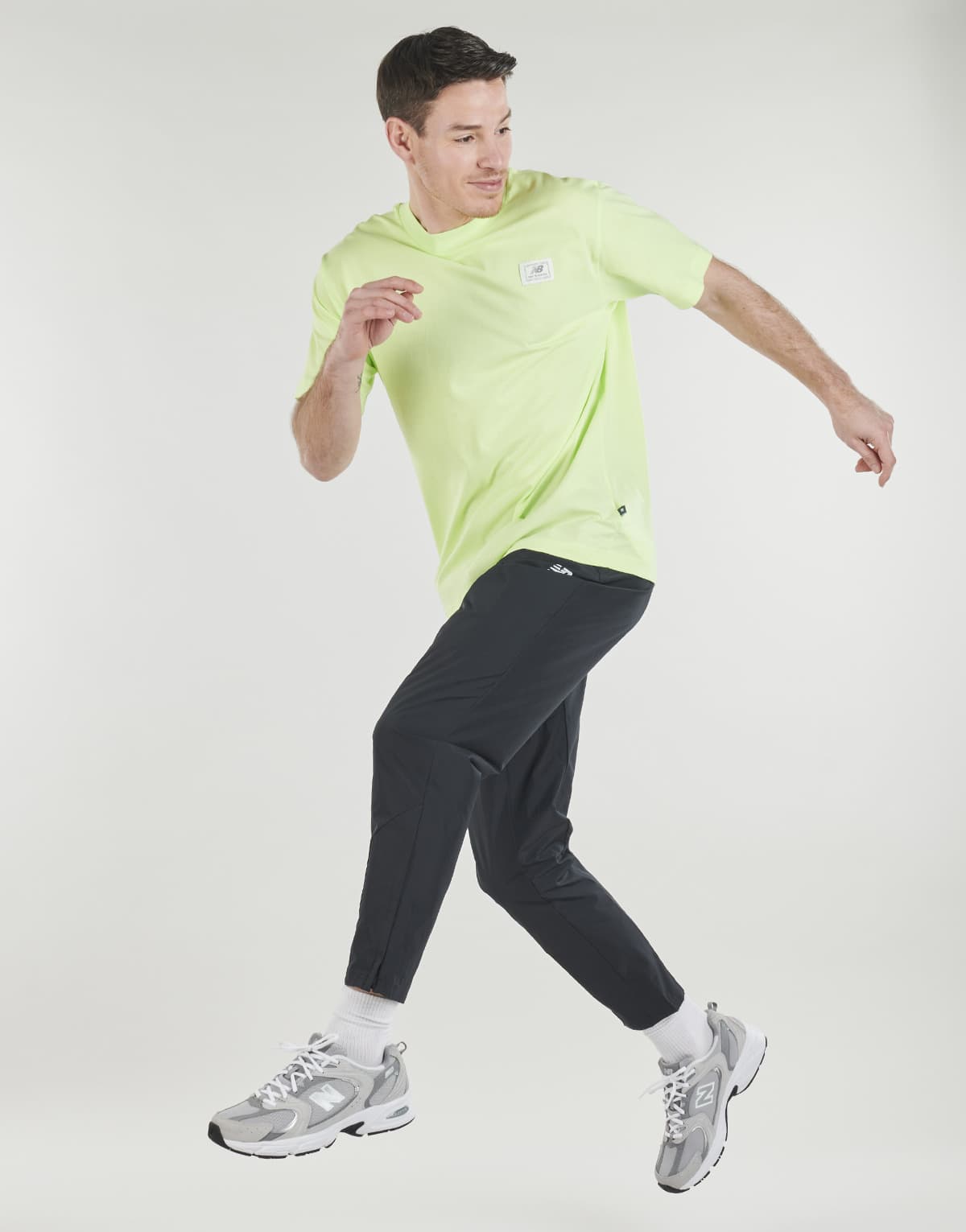 Men's T-Shirts New Balance Yellow