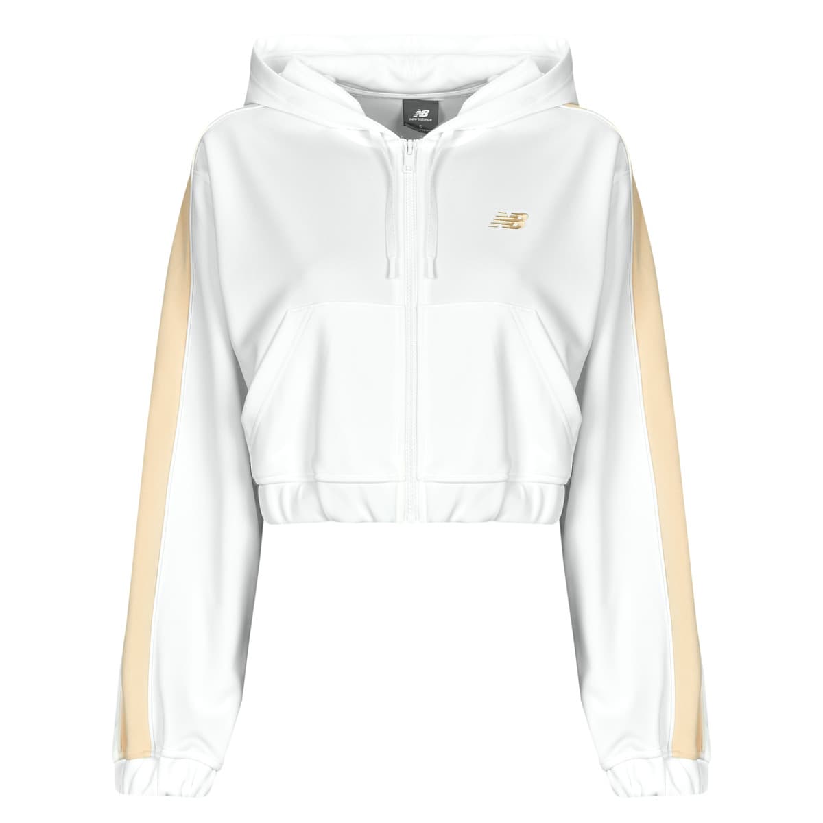 Women's Sweatshirts New Balance Beige