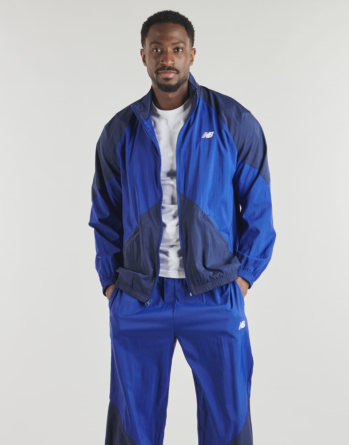 Men's Cardigans New Balance Blue