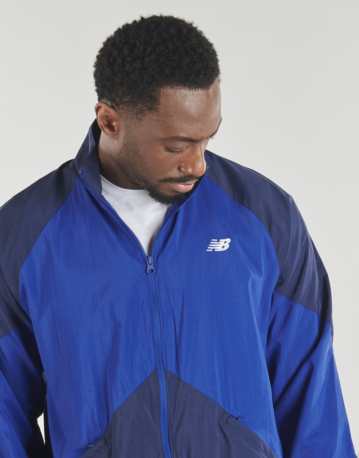 Men's Cardigans New Balance Blue