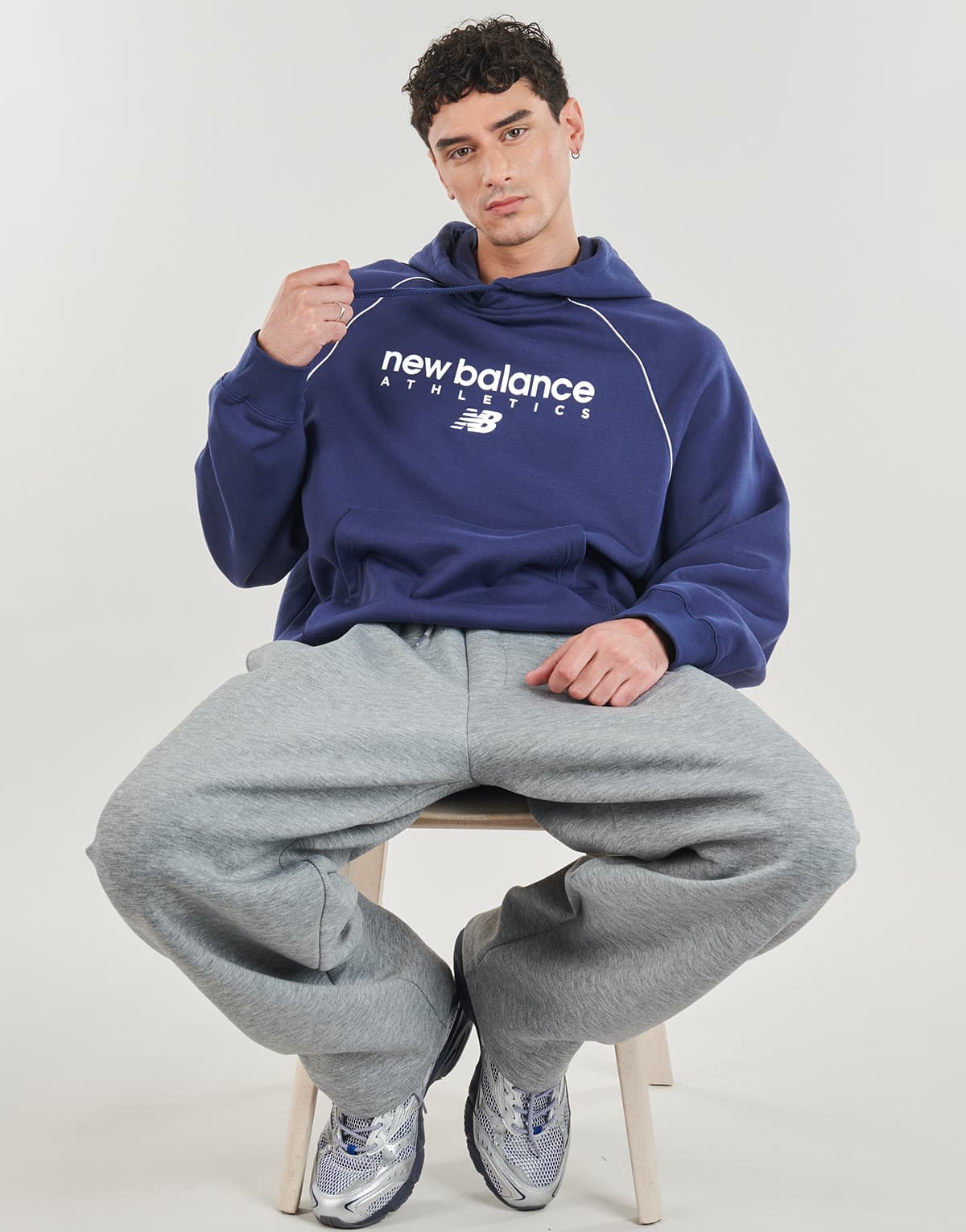 Men's Sweatshirts New Balance Blue