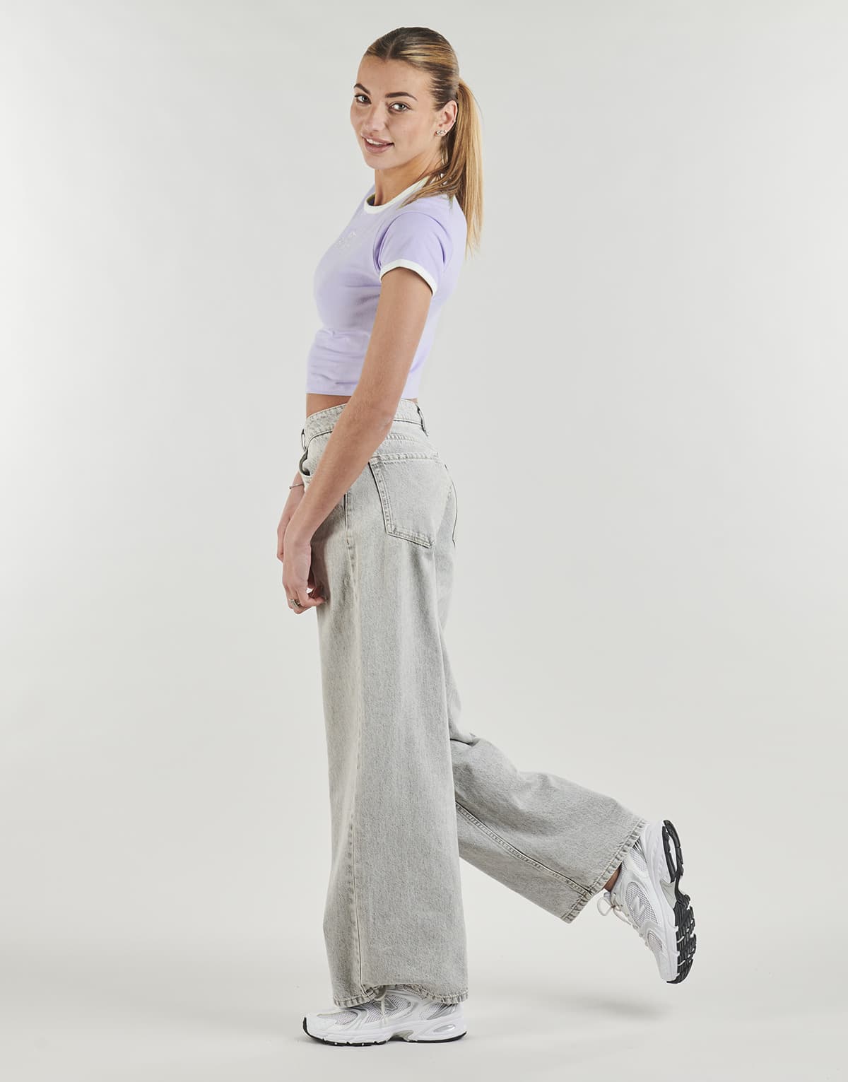 Women's T-Shirts New Balance Purple