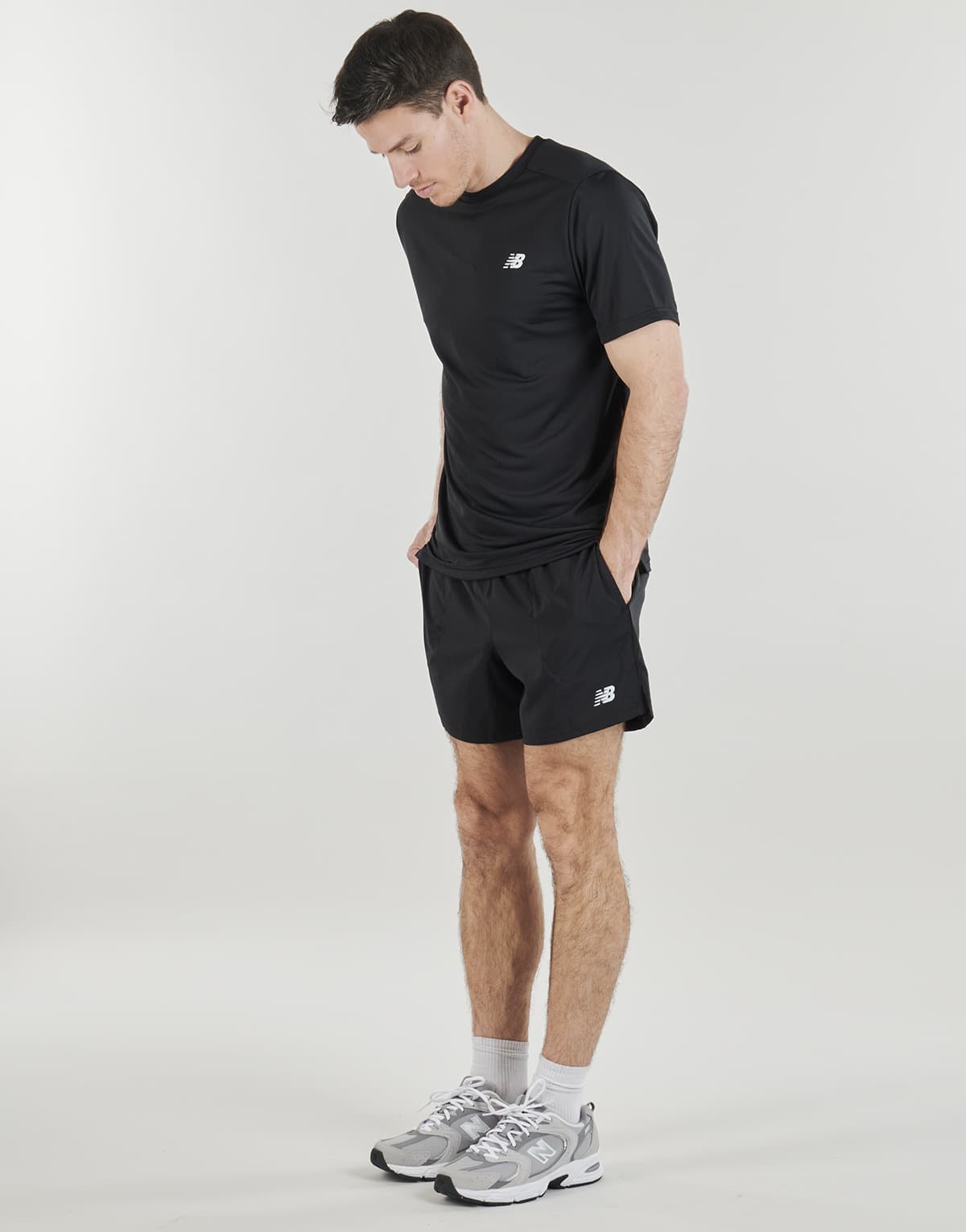 Men's Sports T-Shirts New Balance Black