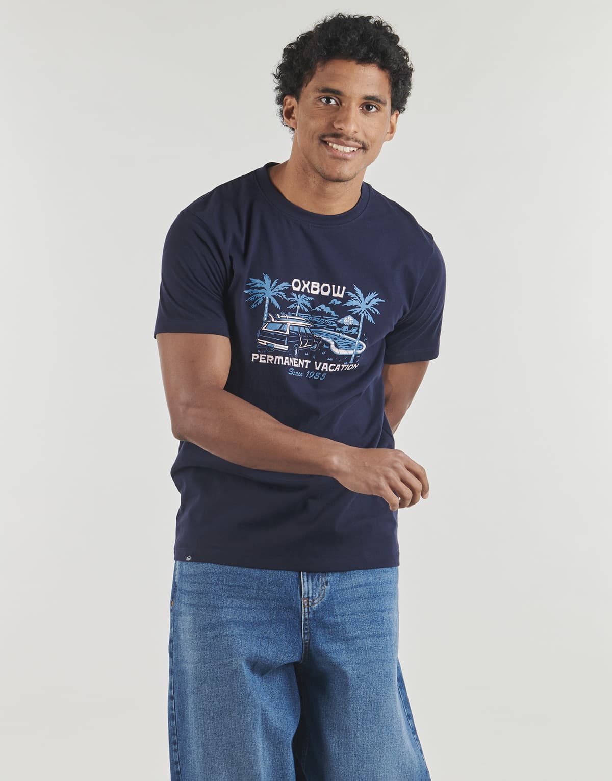 Men's T-Shirts Oxbow Blue