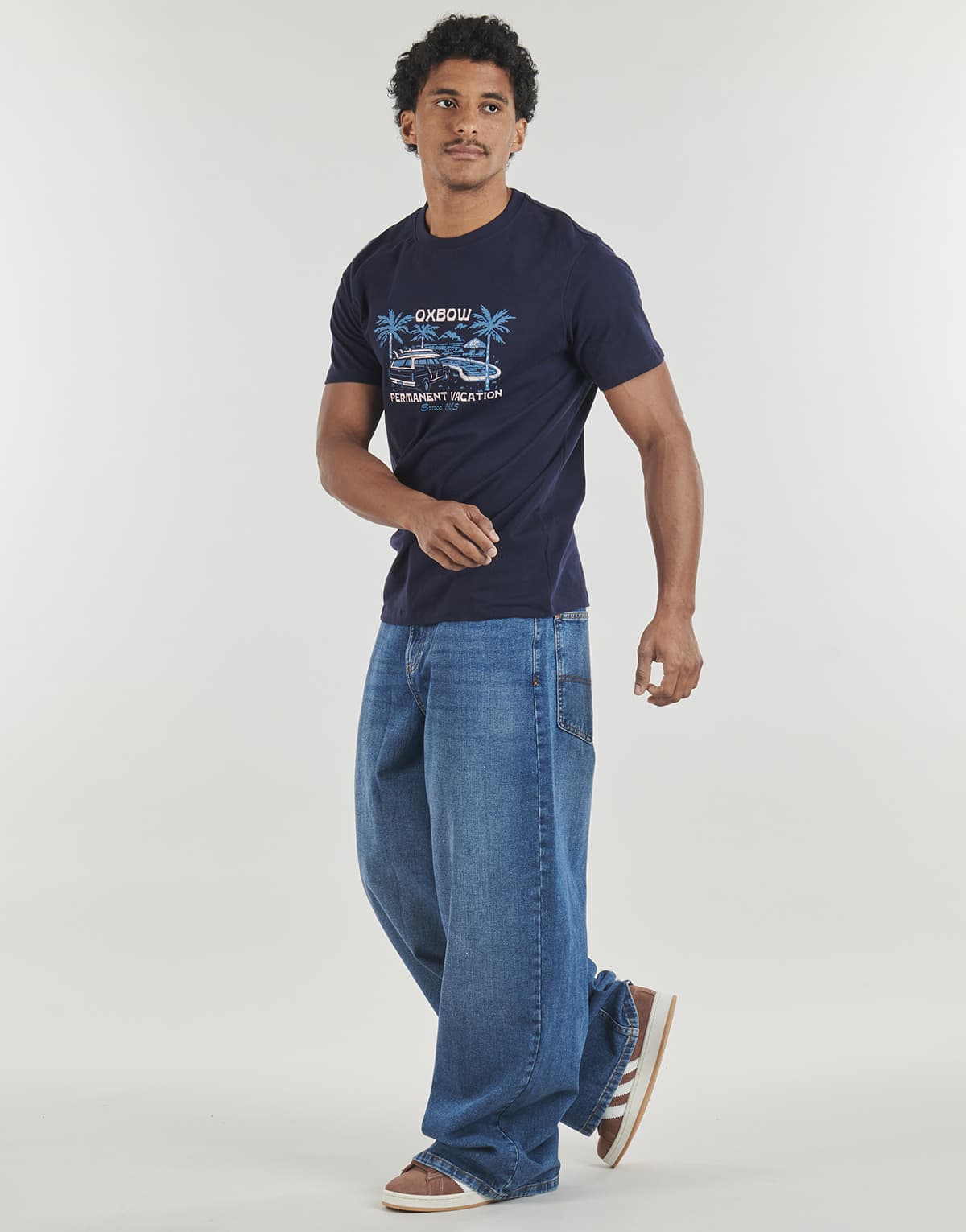 Men's T-Shirts Oxbow Blue