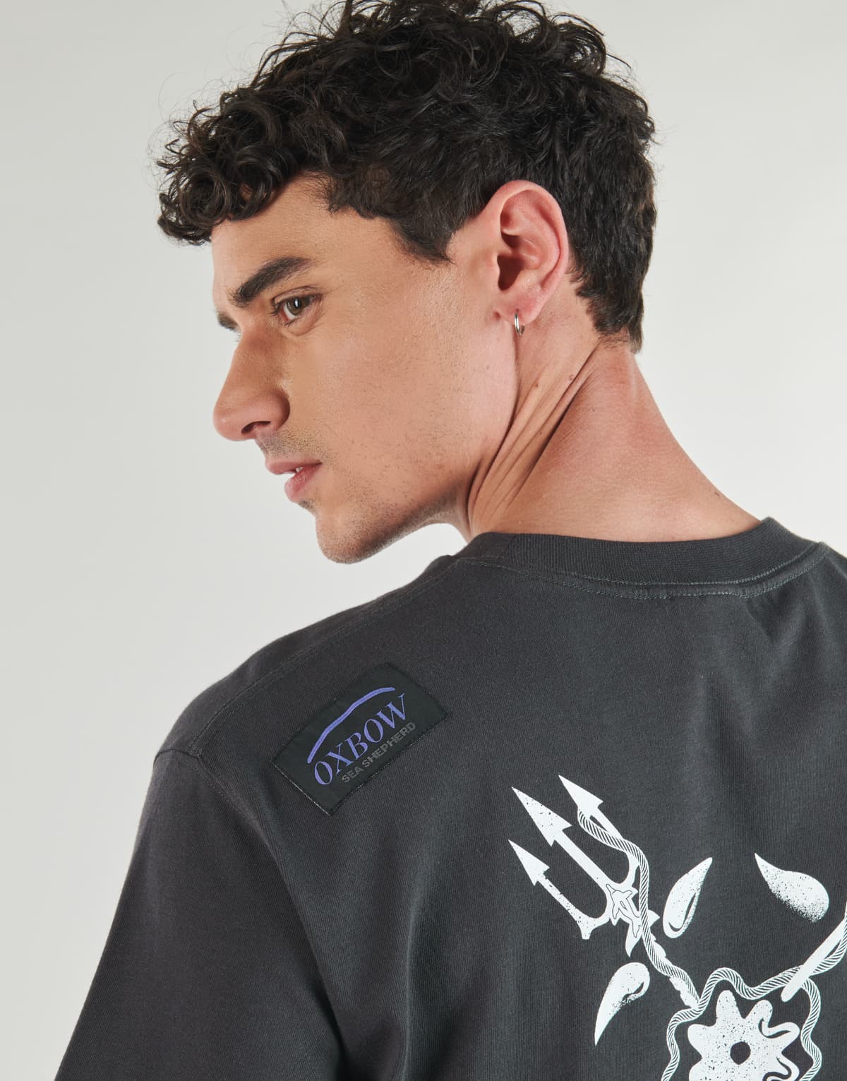 Men's T-Shirts Oxbow Black