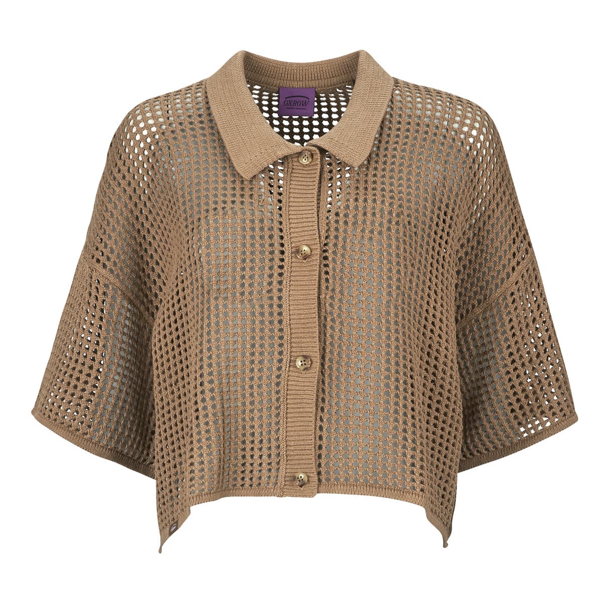Women's Shirts Oxbow Brown