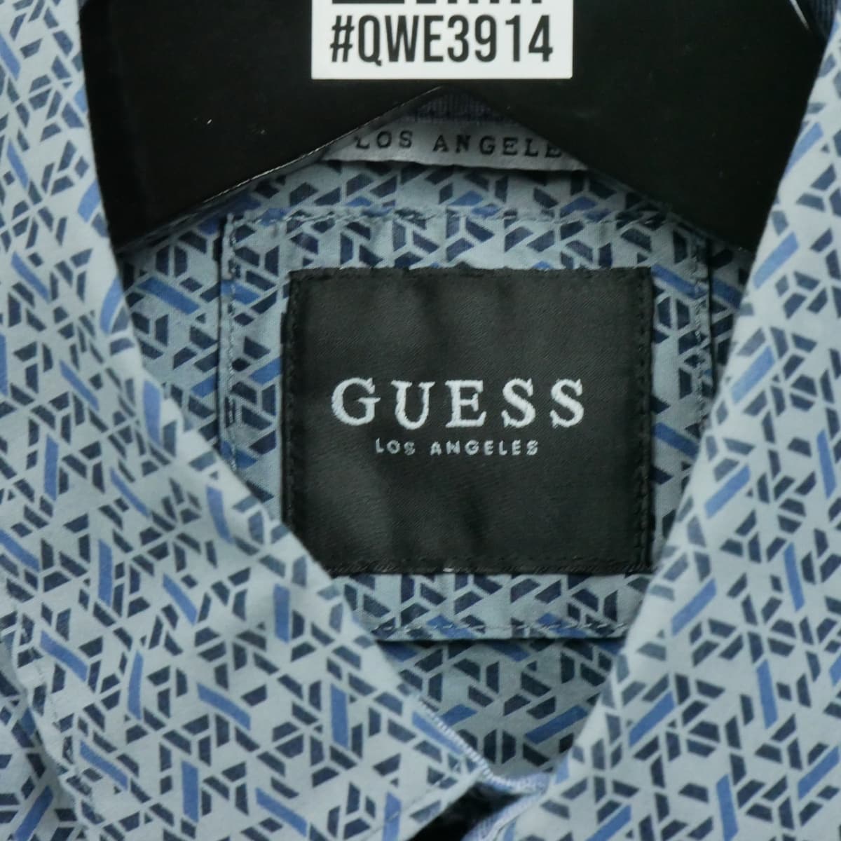 Men's Shirts Guess Blue