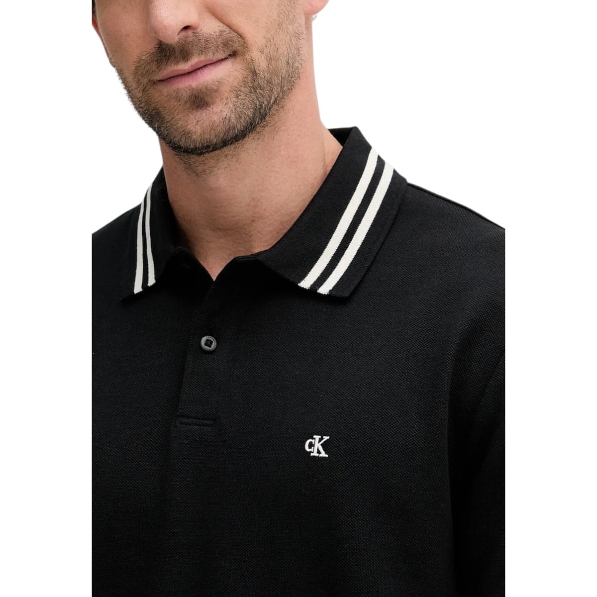 Men's Polo Shirts Calvin Klein Black