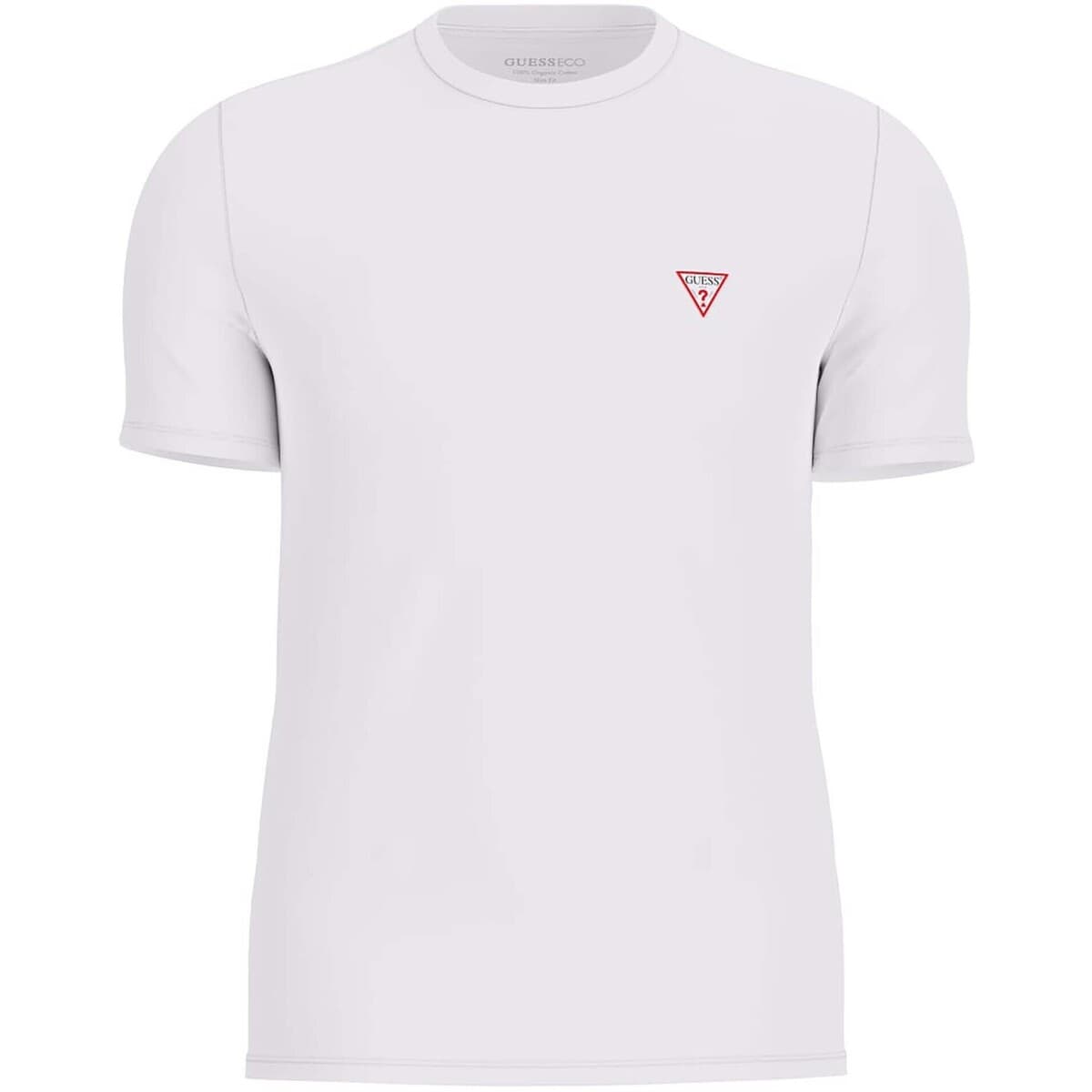 Men's T-Shirts Guess White