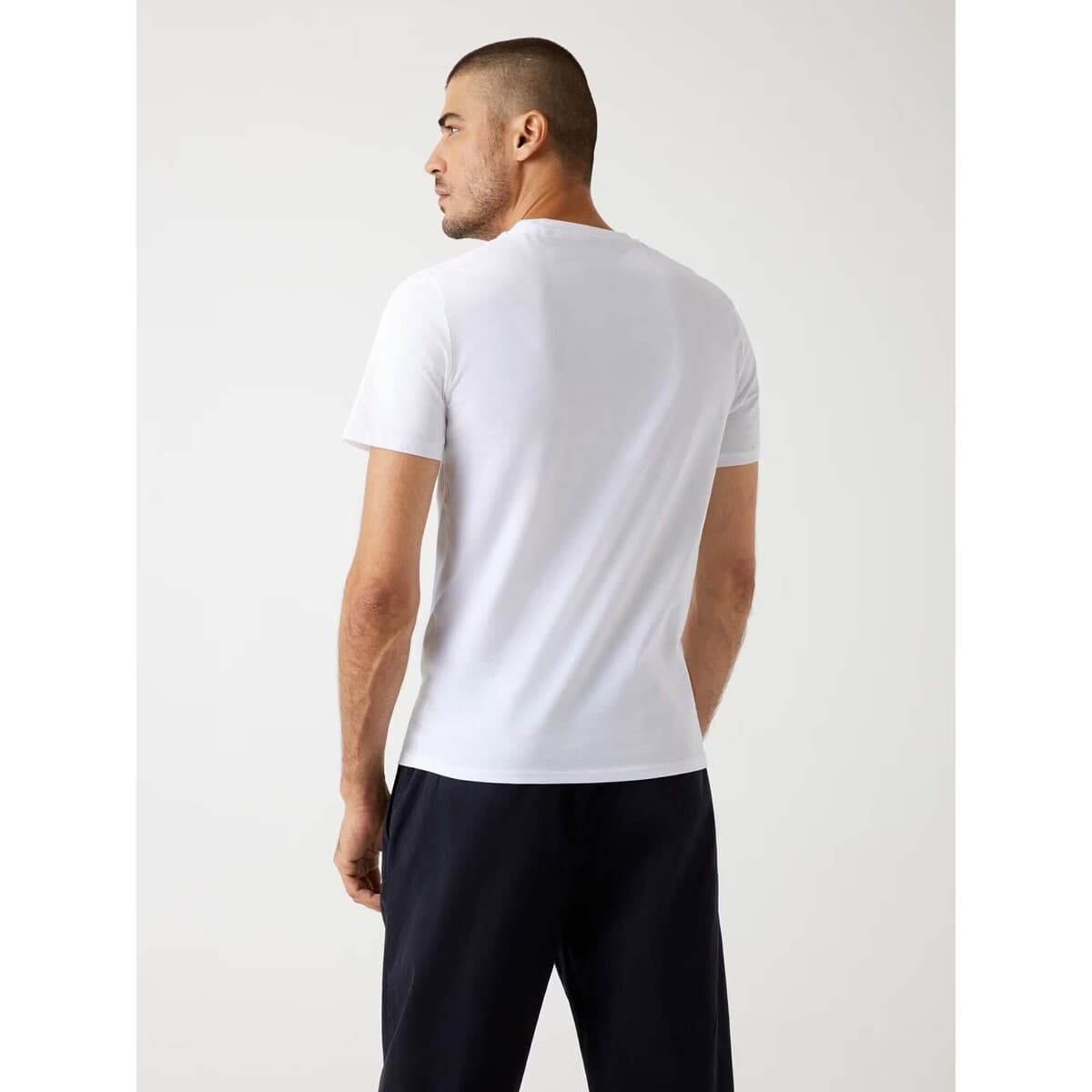 Men's T-Shirts Guess White