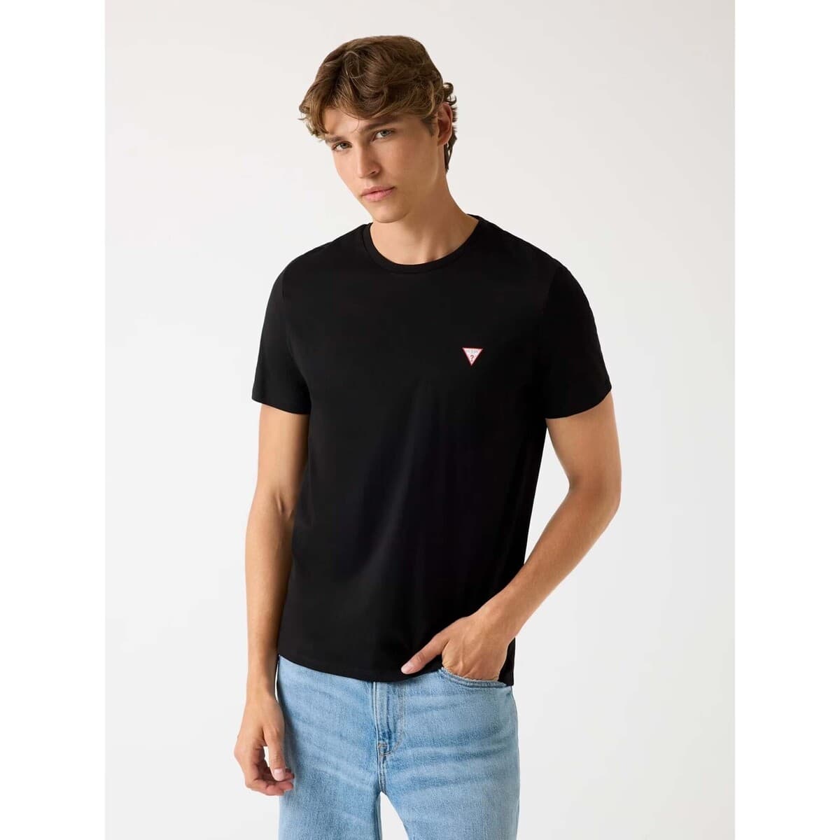 Men's T-Shirts Guess Black