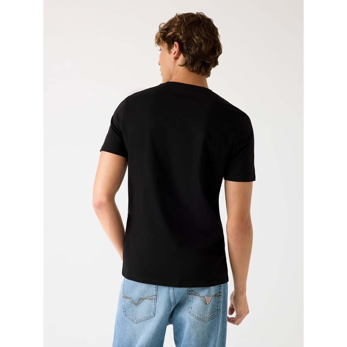 Men's T-Shirts Guess Black