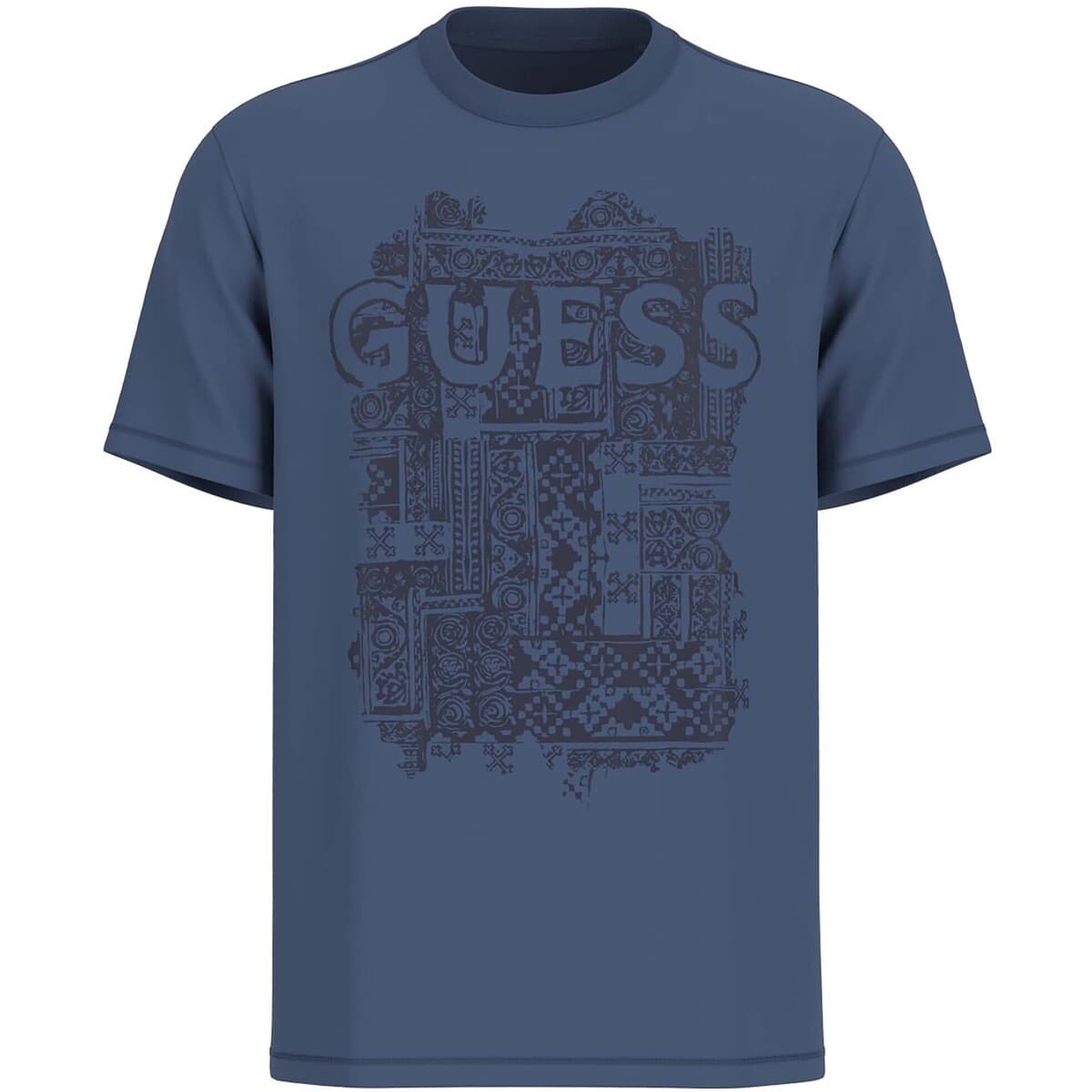 Men's T-Shirts Guess Green