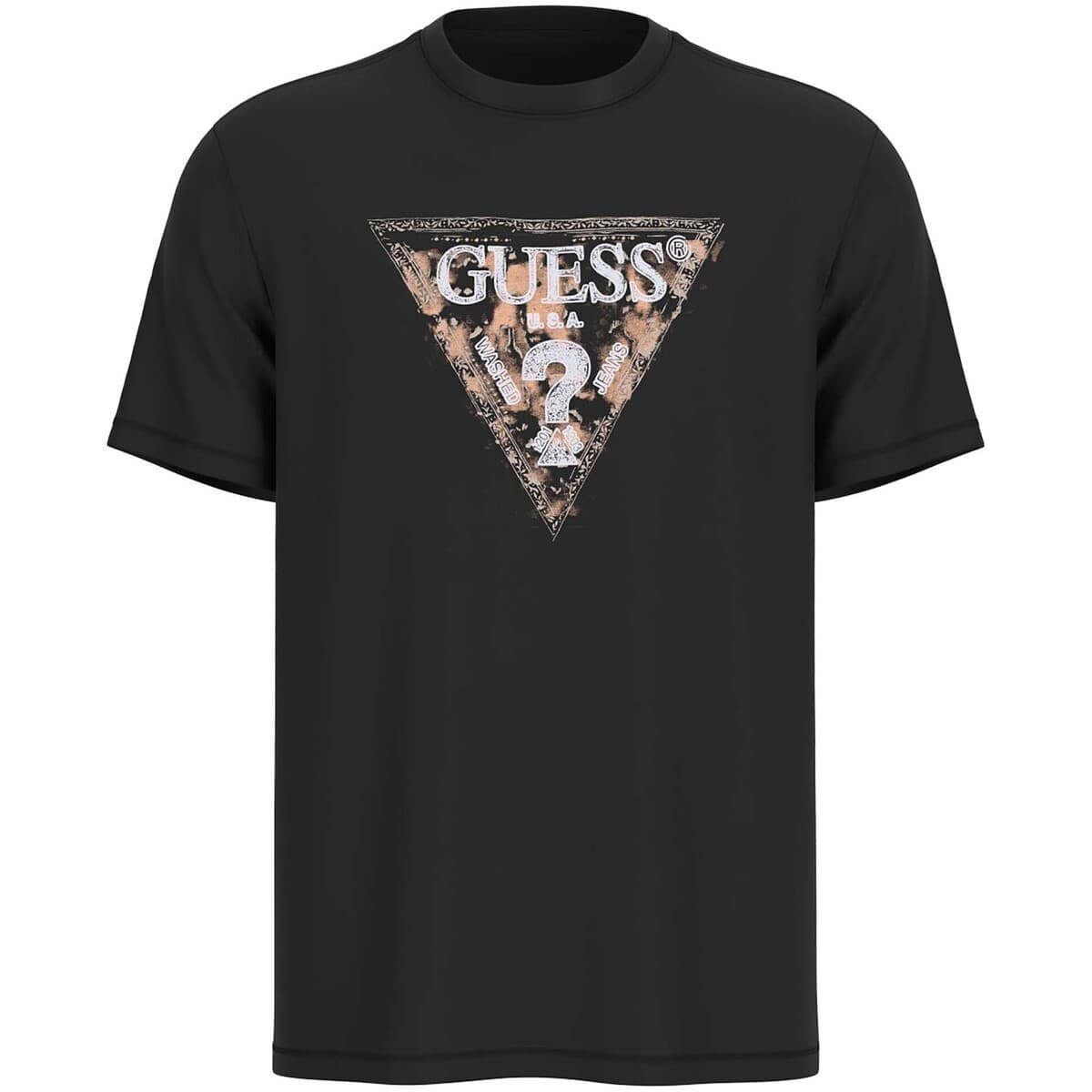 Men's T-Shirts Guess Black