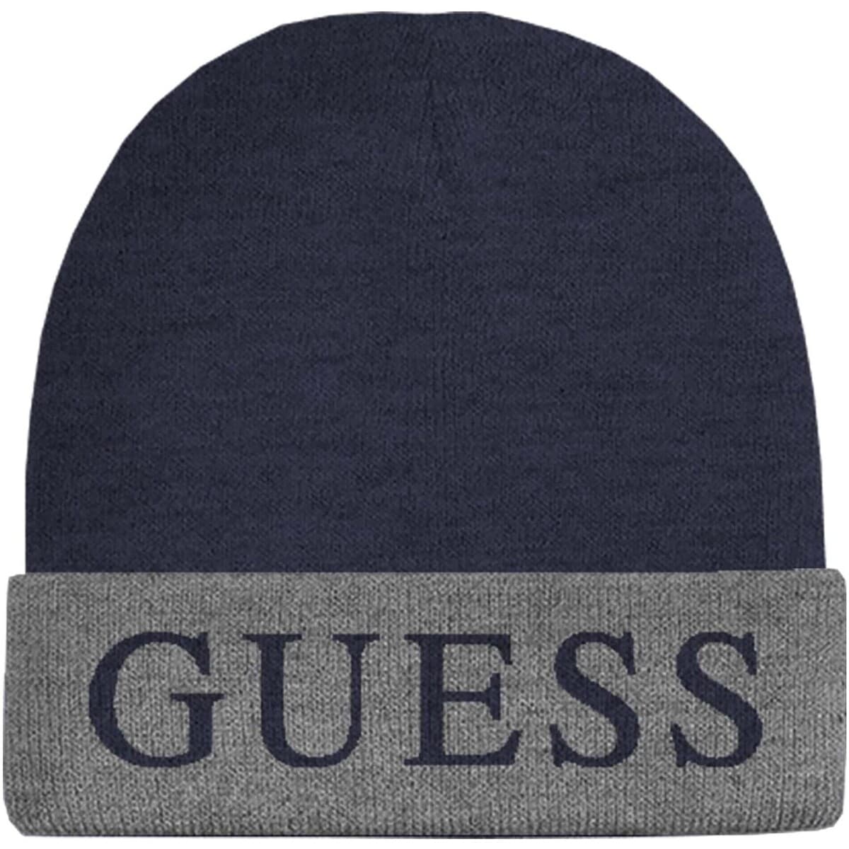 Men's Beanies Guess Blue