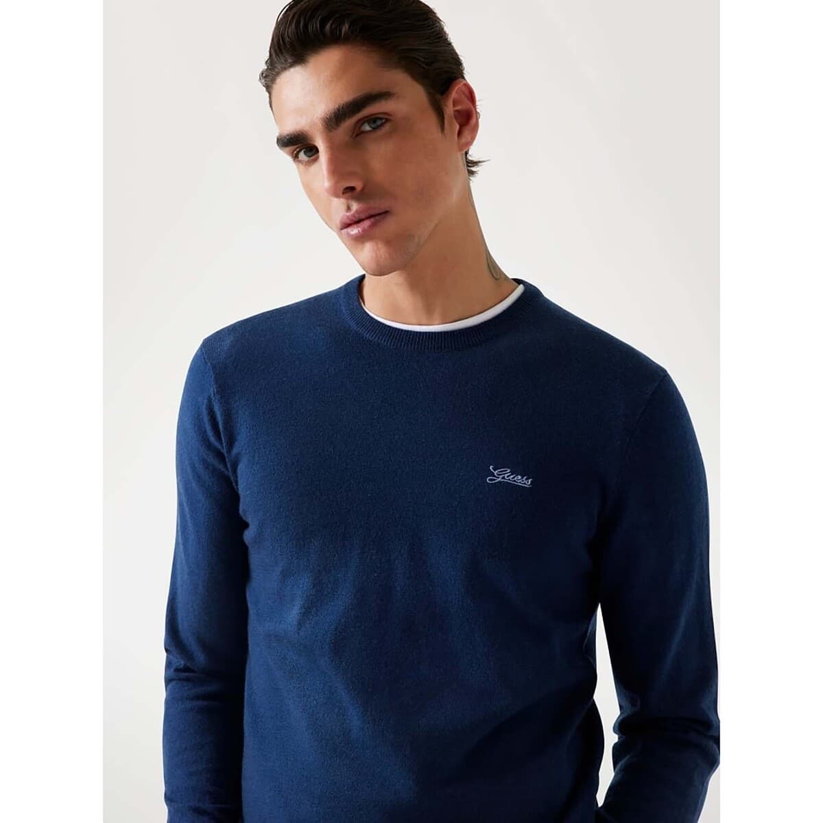 Men's Sports T-Shirts Guess Blue