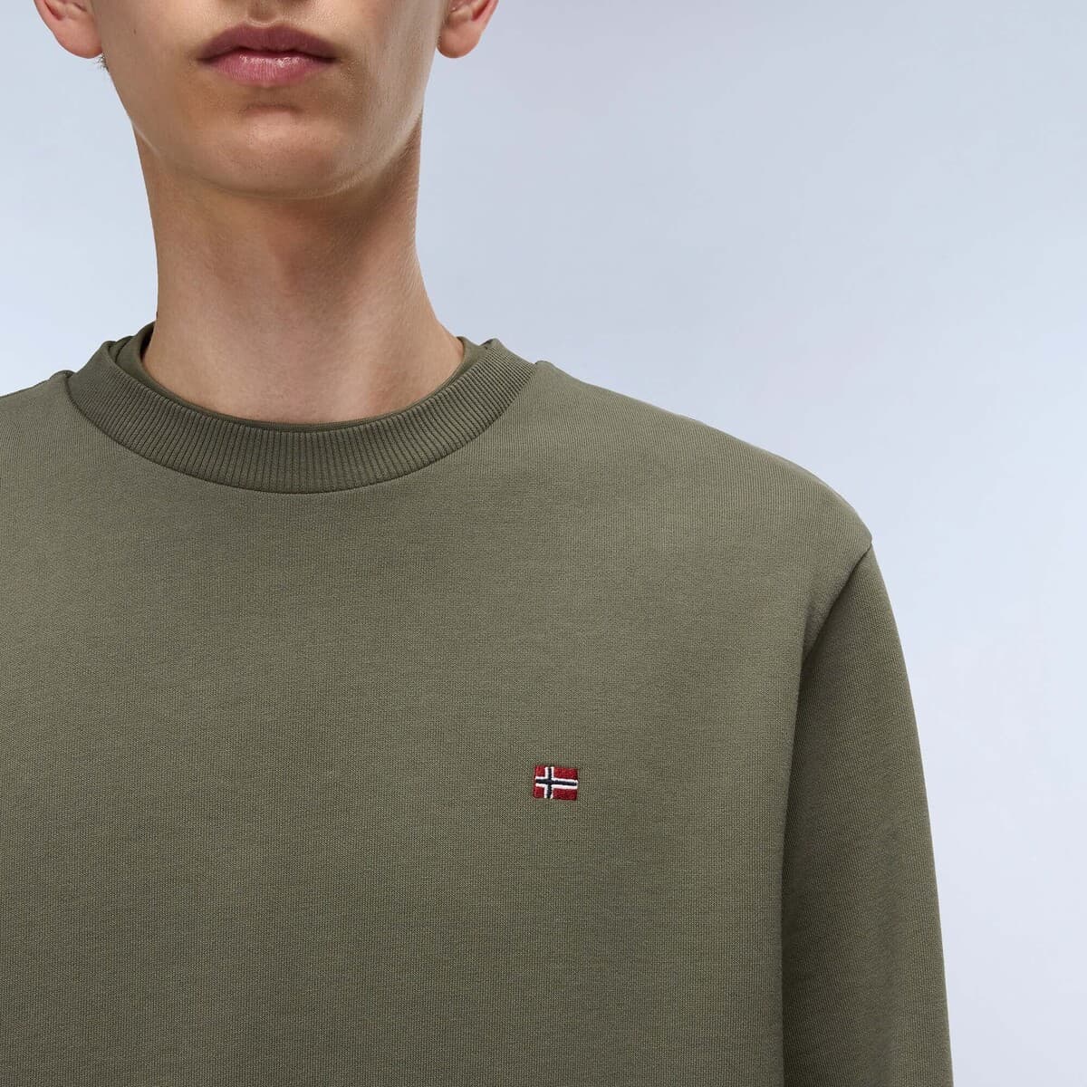 Men's Sports T-Shirts Napapijri Green