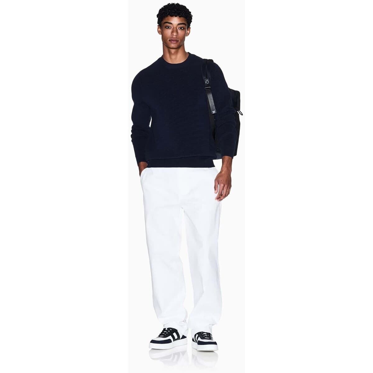 Men's Sweaters EAX Blue