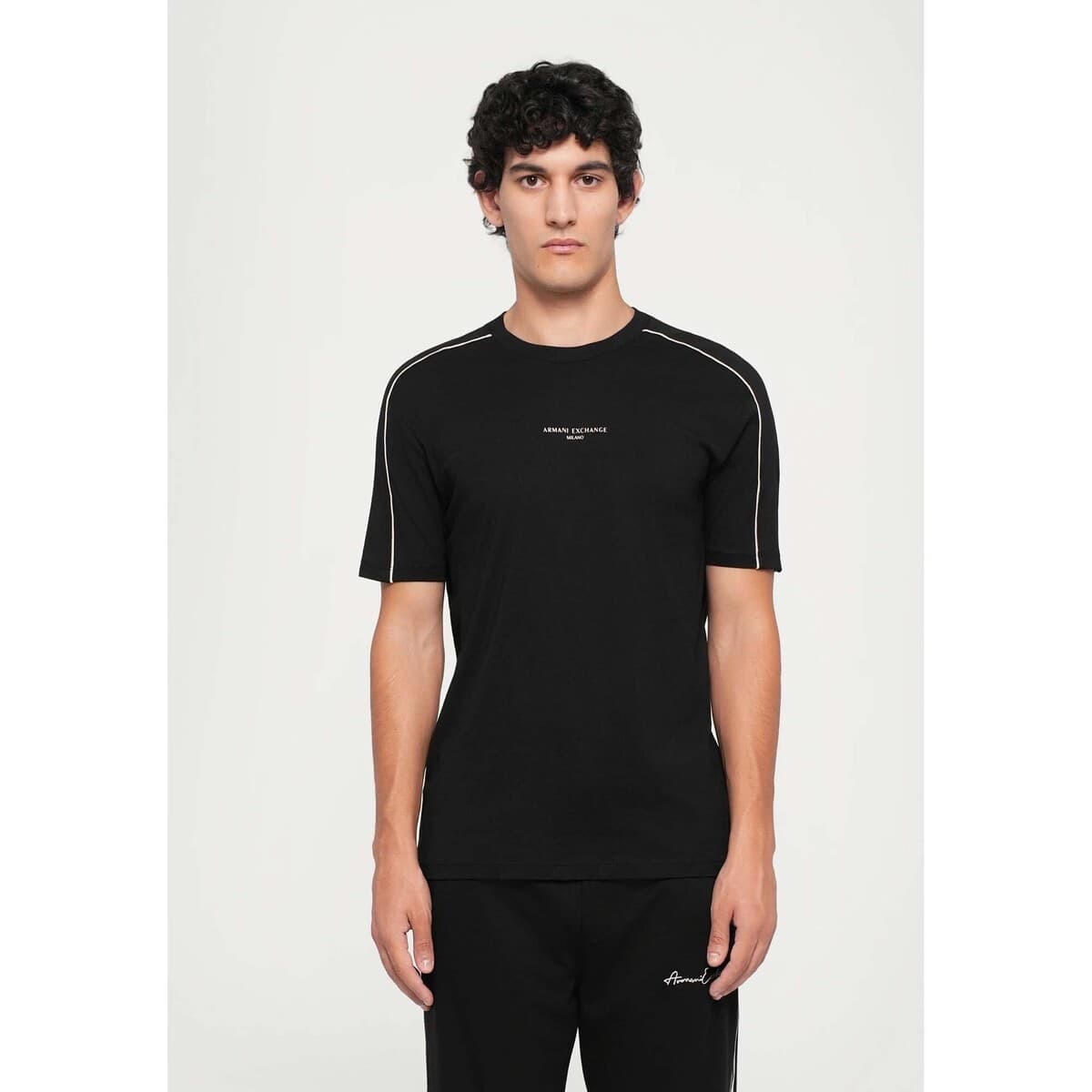 Men's T-Shirts EAX Black