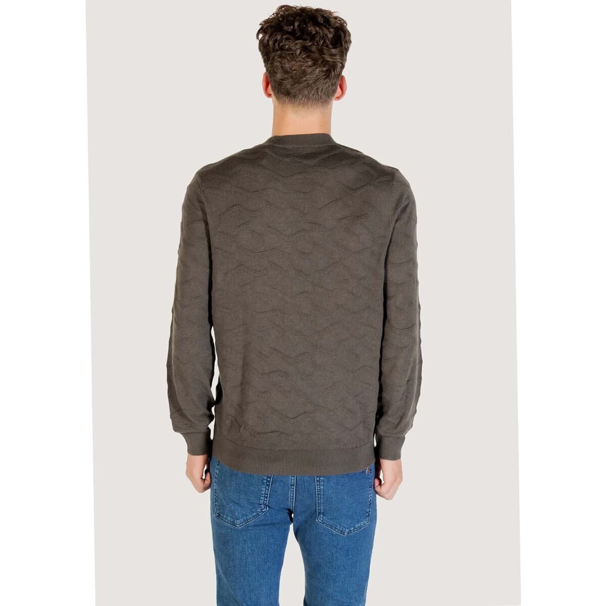 Men's Sweaters EAX Blue