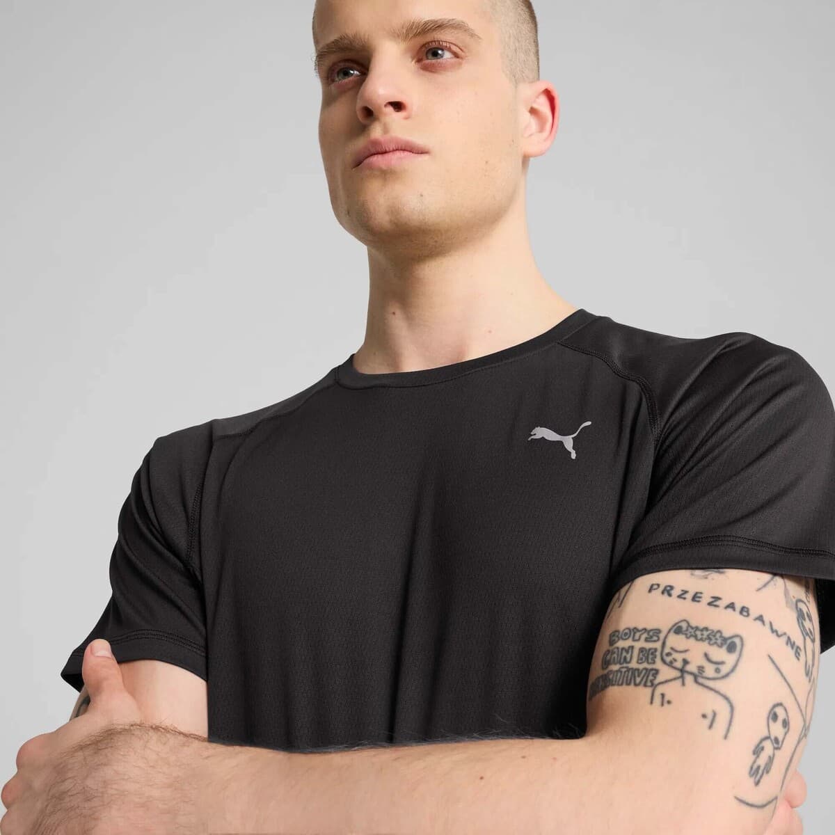 Men's T-Shirts Puma Black