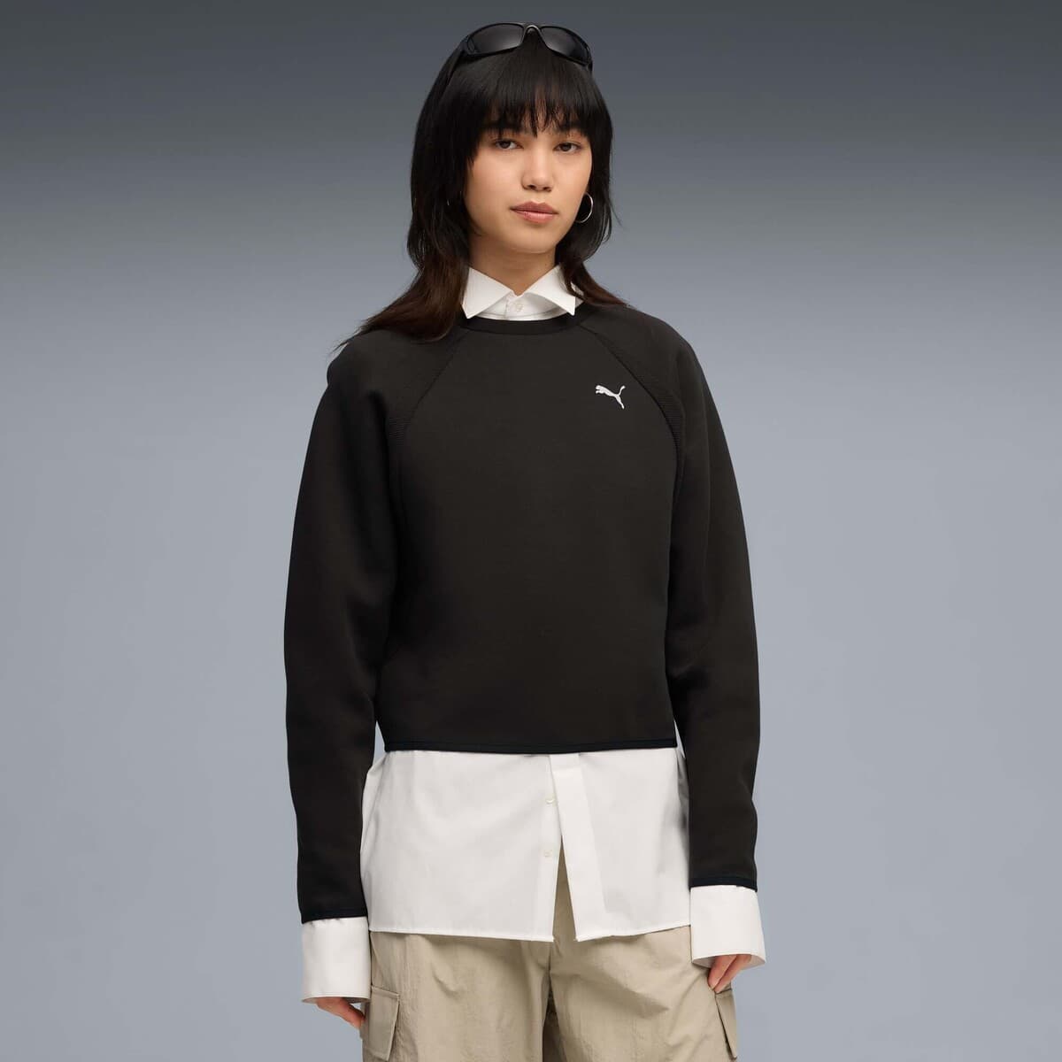 Women's Sports T-Shirts Puma Black