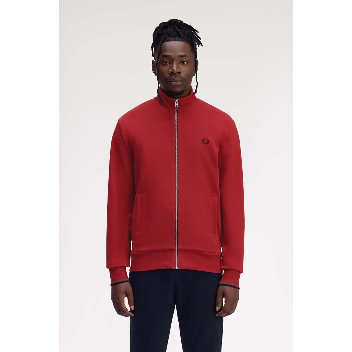Men's Cardigans Fred Perry Red