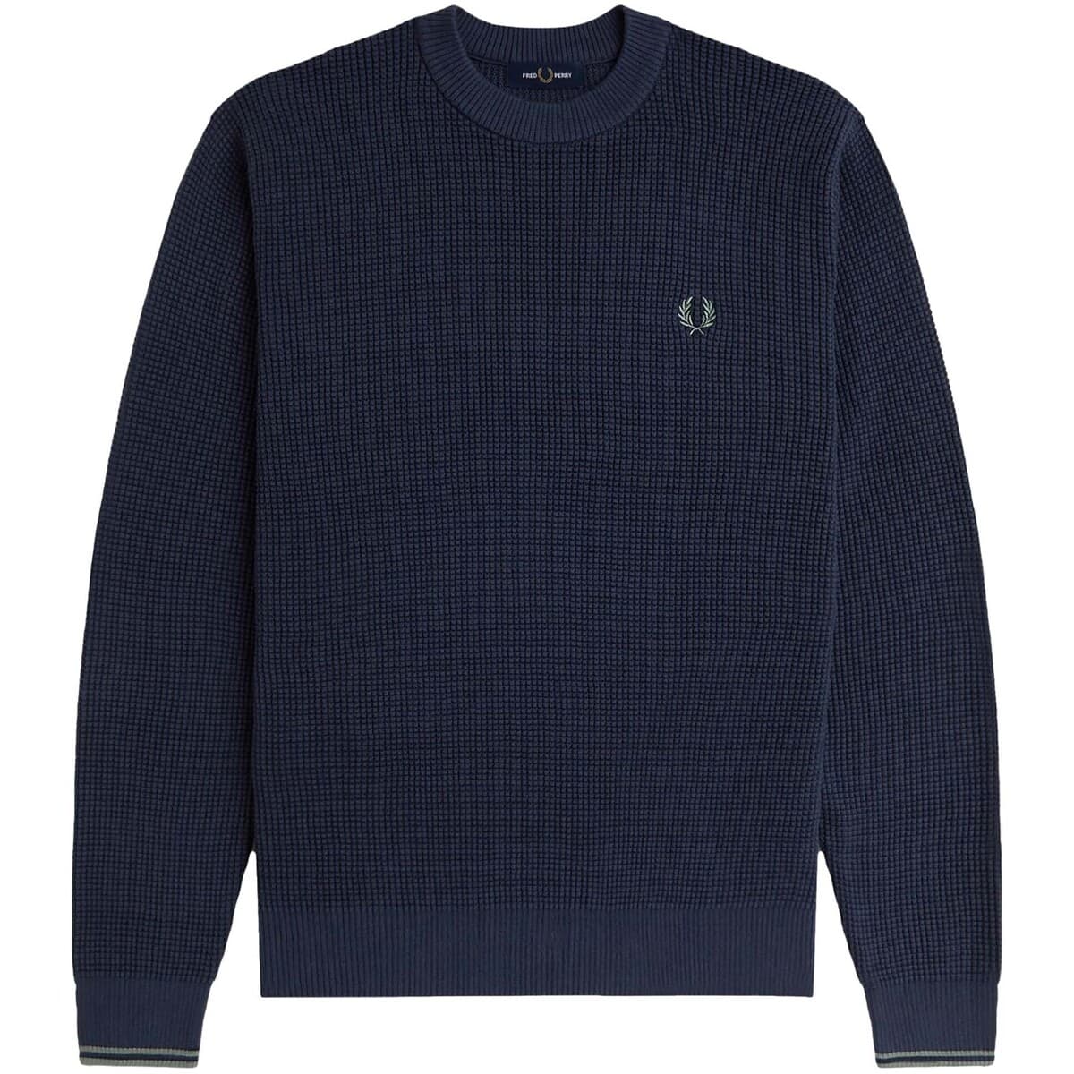 Αθλητικό T-shirt Fred Perry Fp Waffle Stitch Jumper