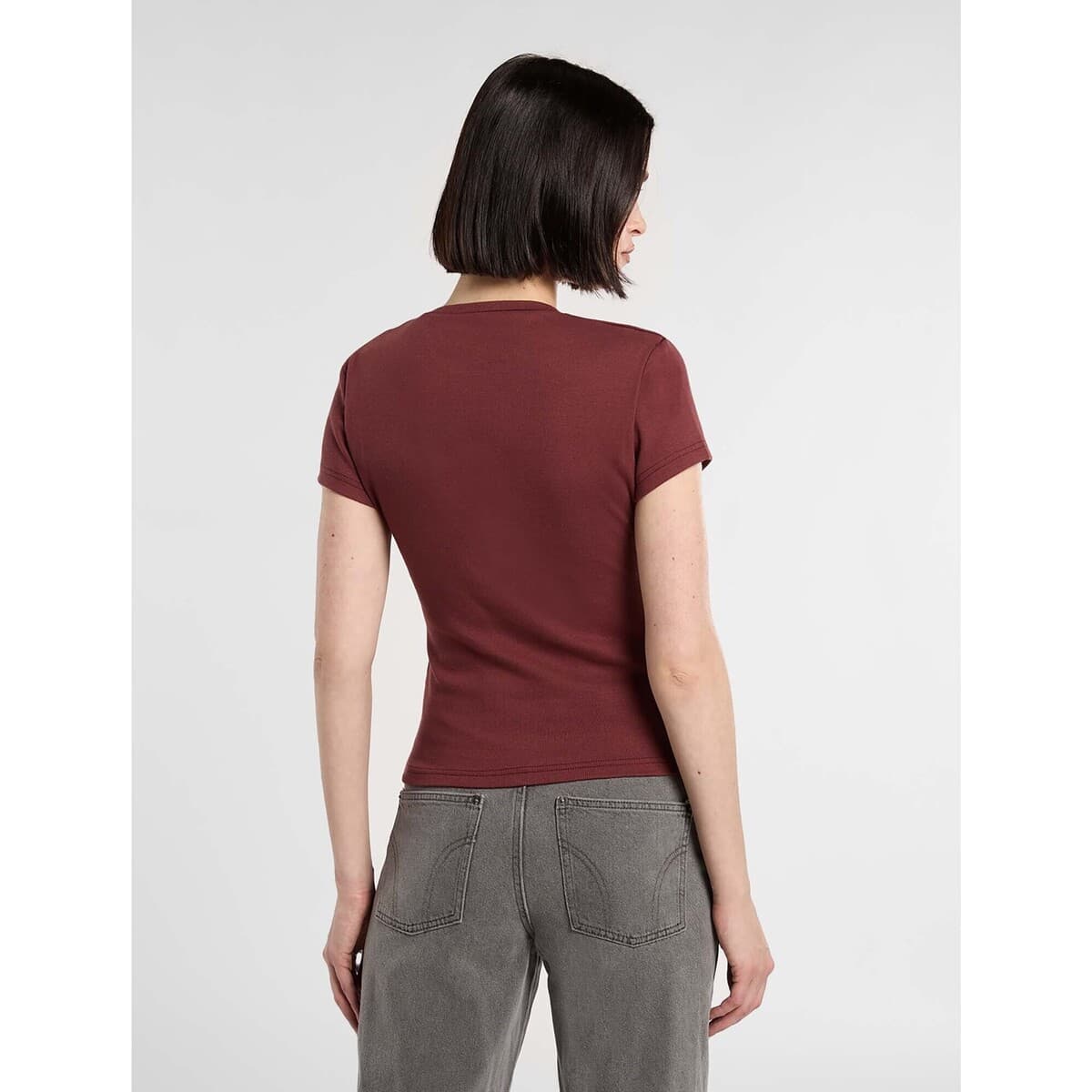 Women's T-Shirts Dickies Brown