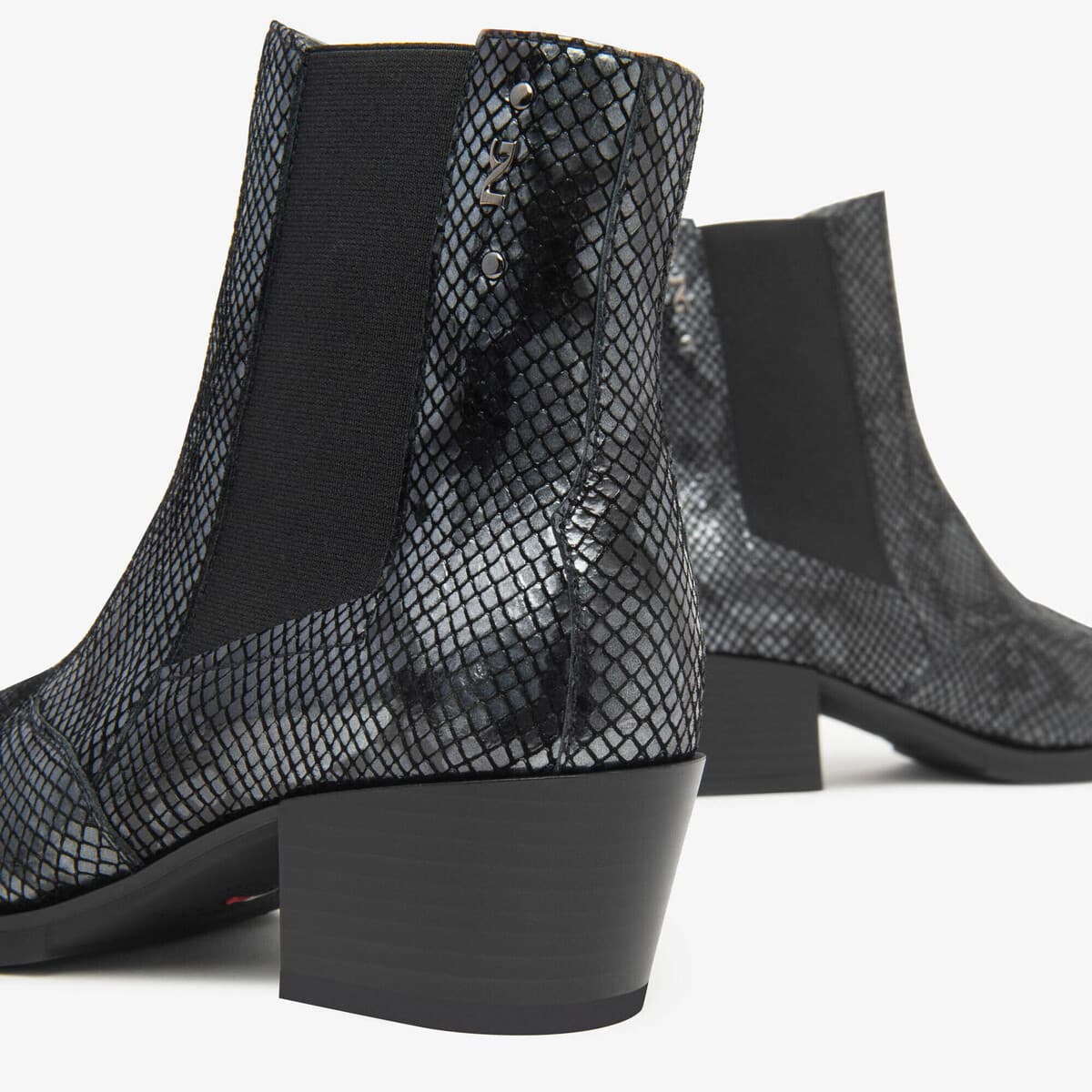 Women's Ankle Boots NeroGiardini Silver