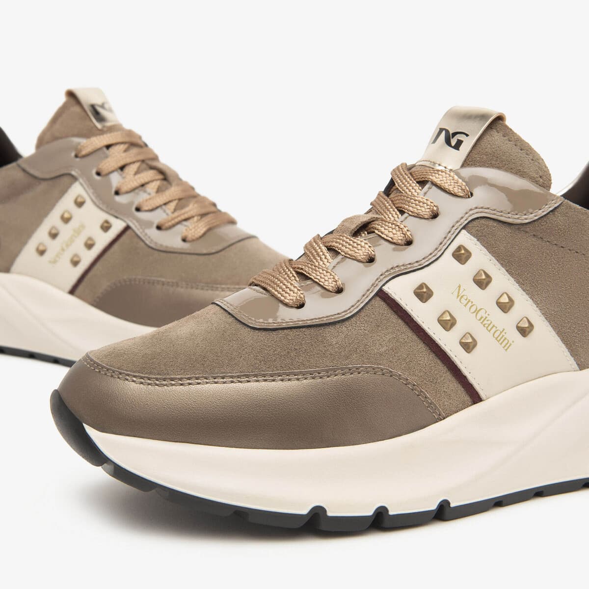 Women's Sneakers NeroGiardini Brown