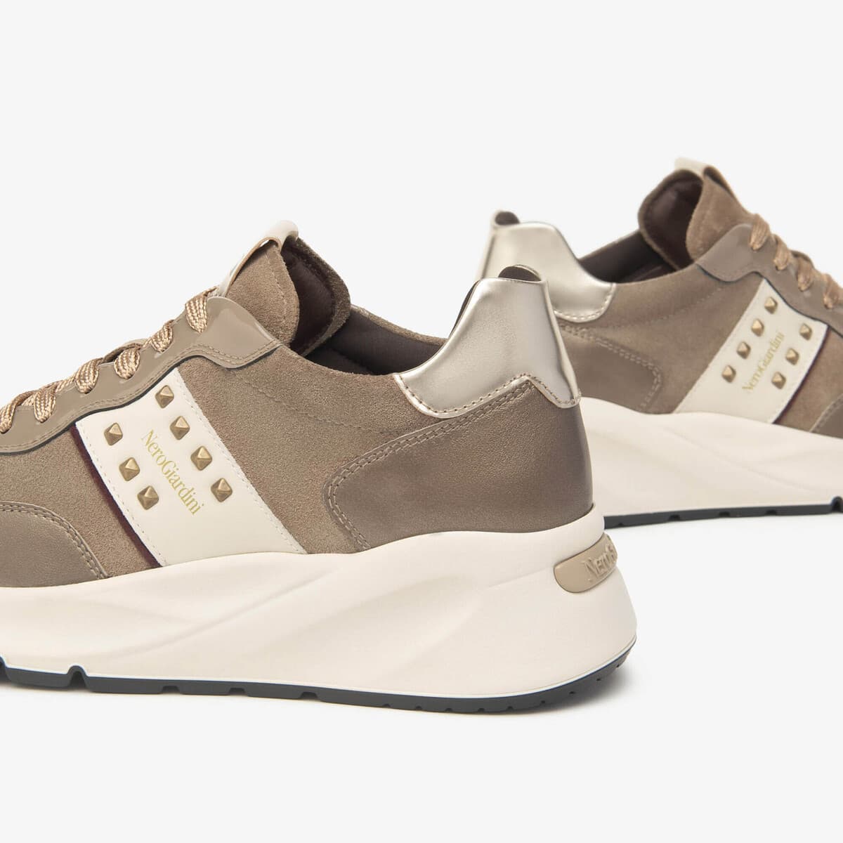 Women's Sneakers NeroGiardini Brown