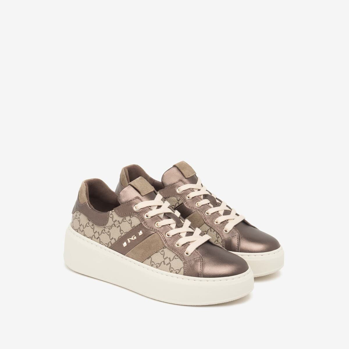 Women's Sneakers NeroGiardini Brown