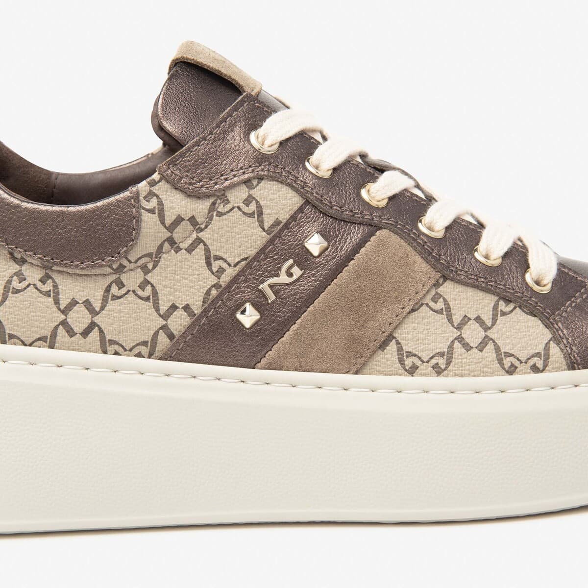 Women's Sneakers NeroGiardini Brown