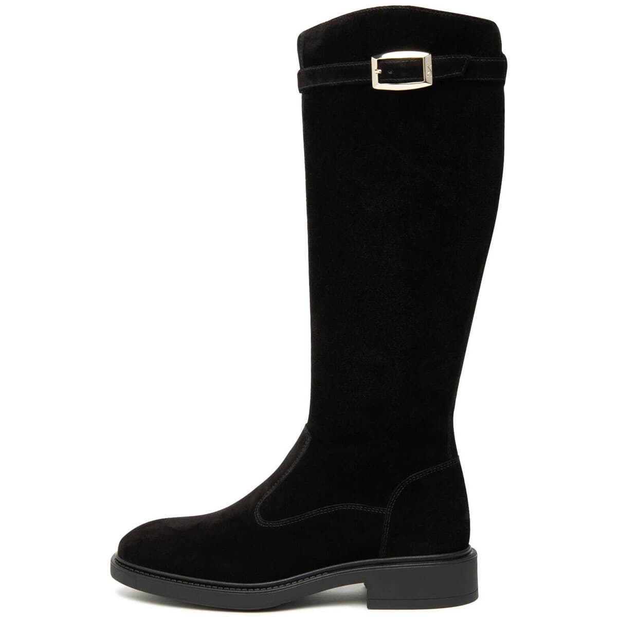 Μπότες χωρίς τακούνι NeroGiardini Velour Tr Pomezia 9741/004