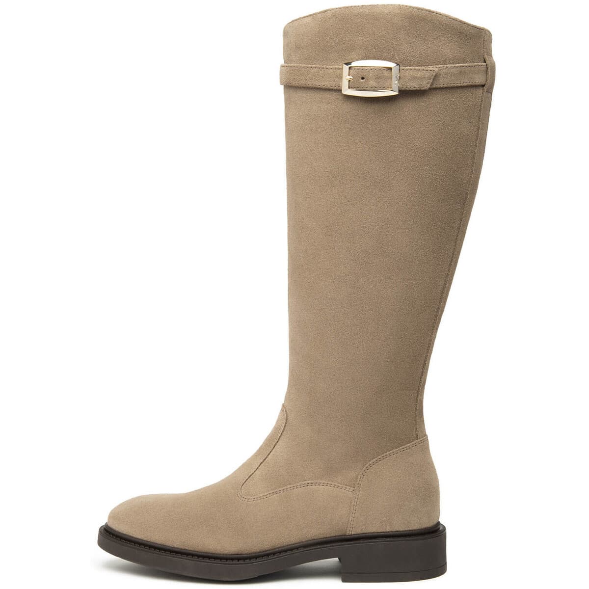 Μπότες χωρίς τακούνι NeroGiardini Velour Tr Pomezia 9741/004