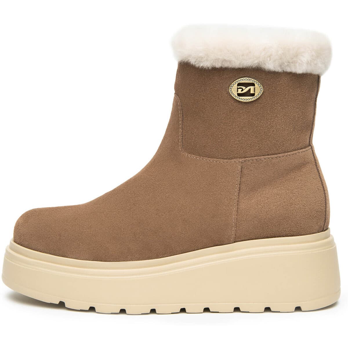 Μπότες για σκι NeroGiardini Velour Eva Gorga Panna + Ba