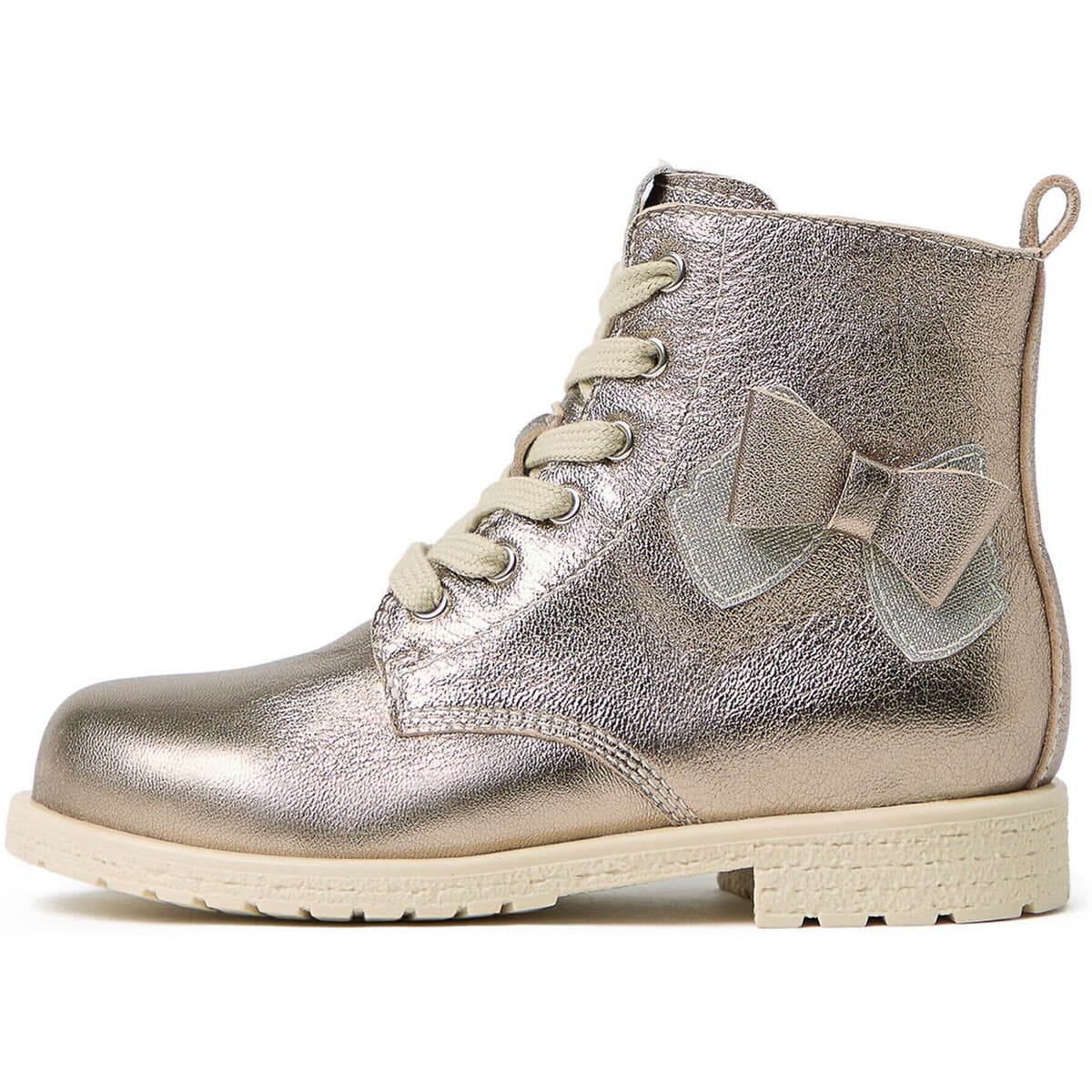 Μπότες NeroGiardini Etoile T.Microglitter Plati Sparta Osso Tr Celano