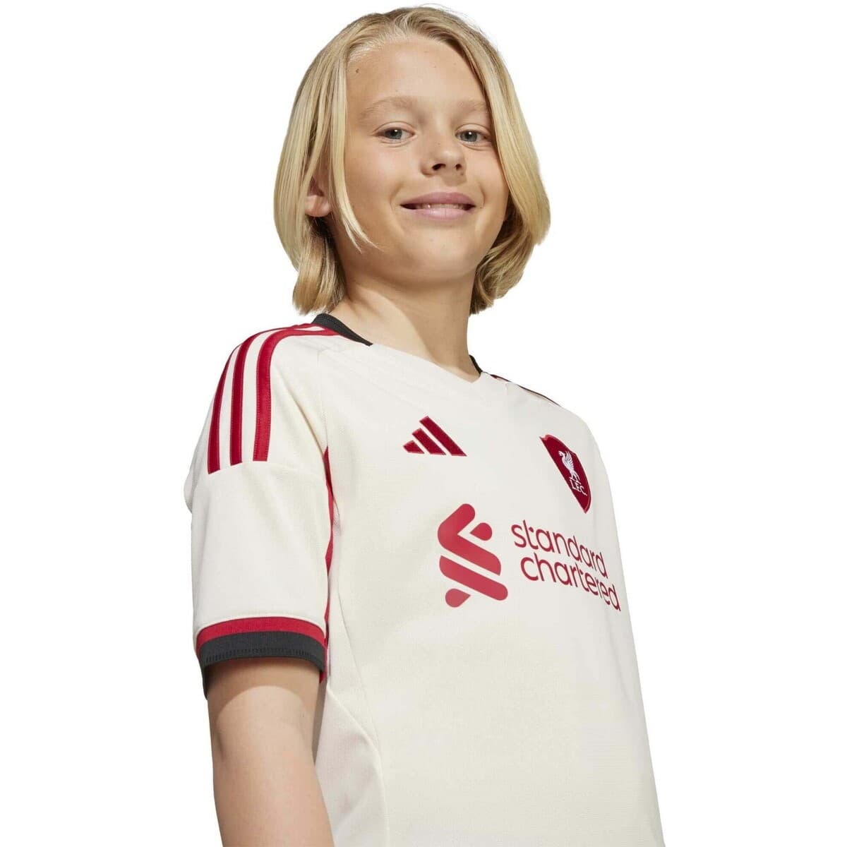 Boys' T-Shirts adidas Beige