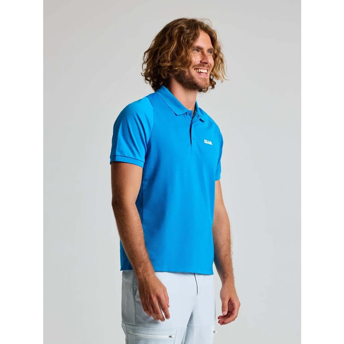 Men's Polo Shirts Slam Blue