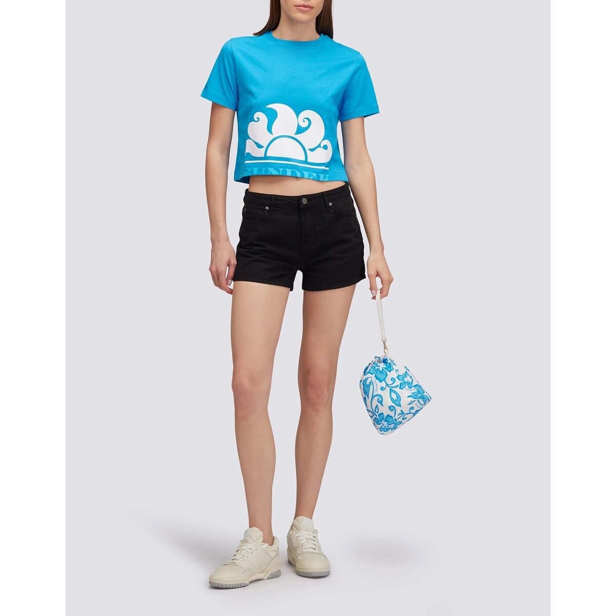 Women's T-Shirts Sundek Purple