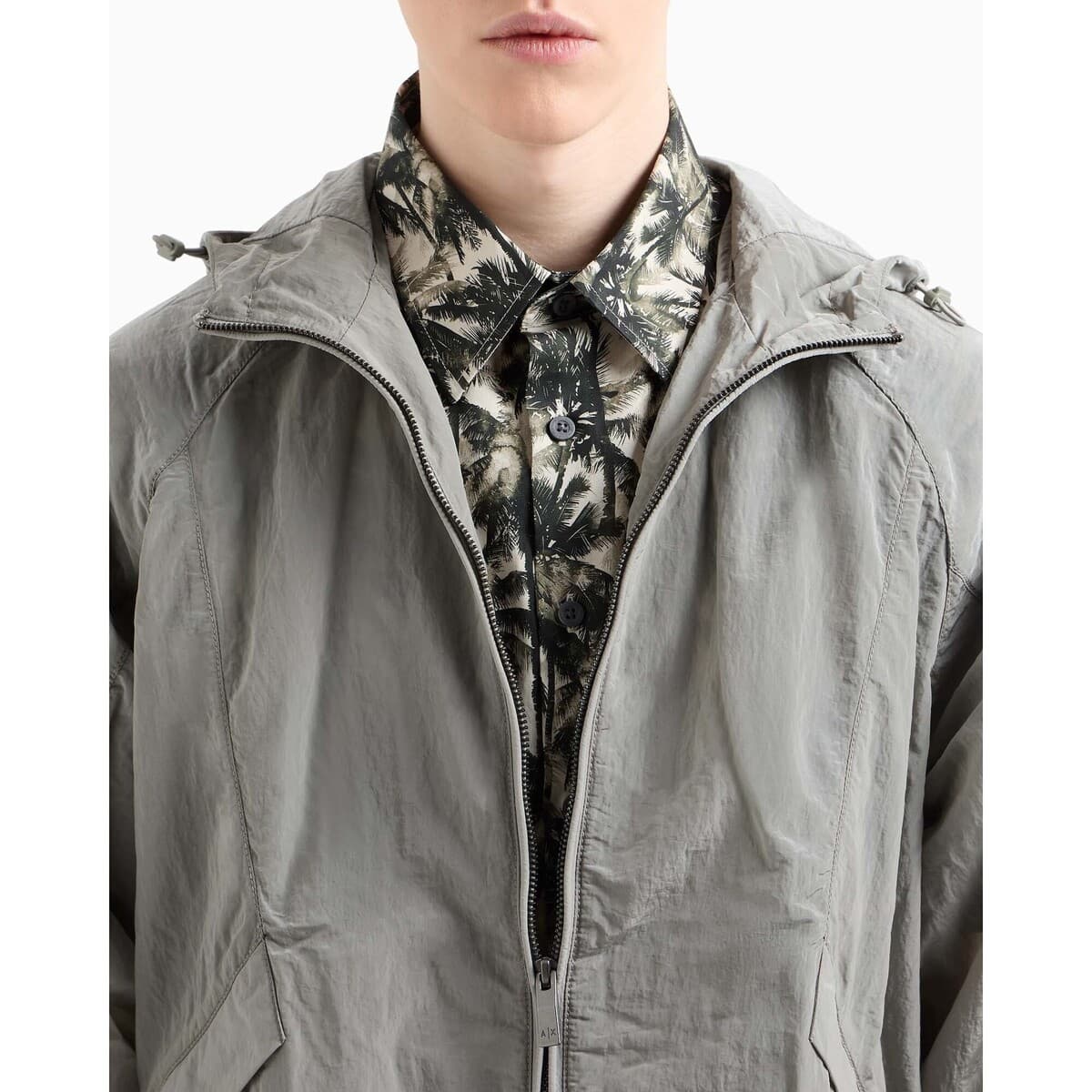 Men's Shirts EAX Green