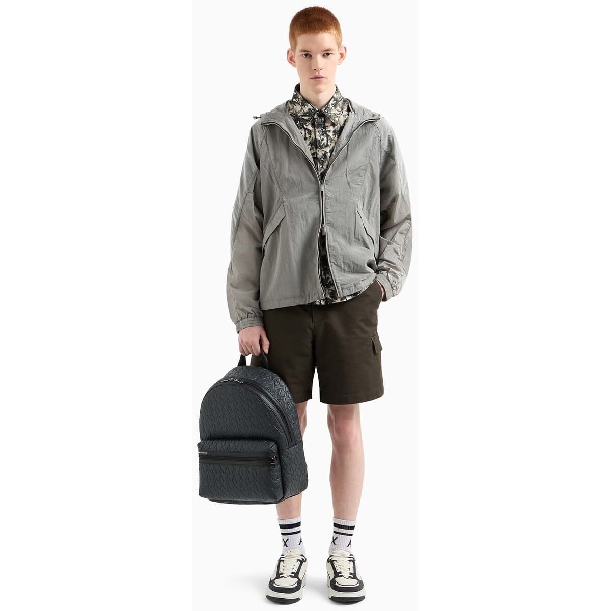 Men's Shirts EAX Green