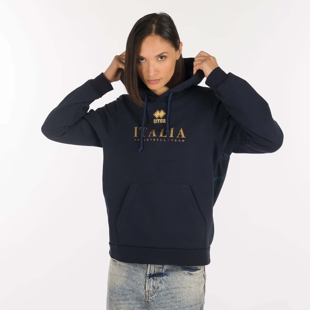 Women's Sports Hoodies & Sweatshirts Errea Blue