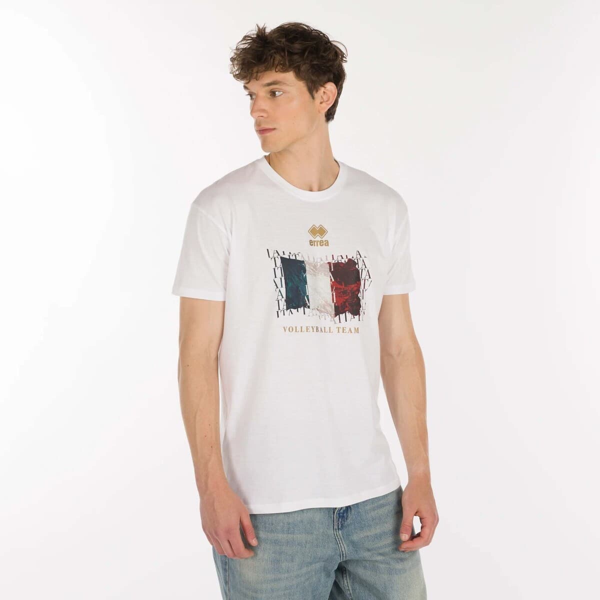 Men's Sports T-Shirts Errea White