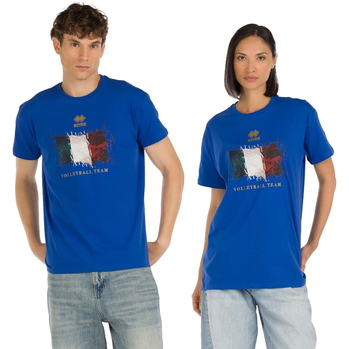 Boys' T-Shirts Errea Blue